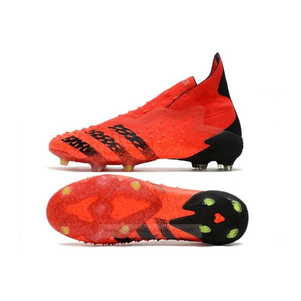 Adidas Predator Freak FG Meteorite Rojo Negro